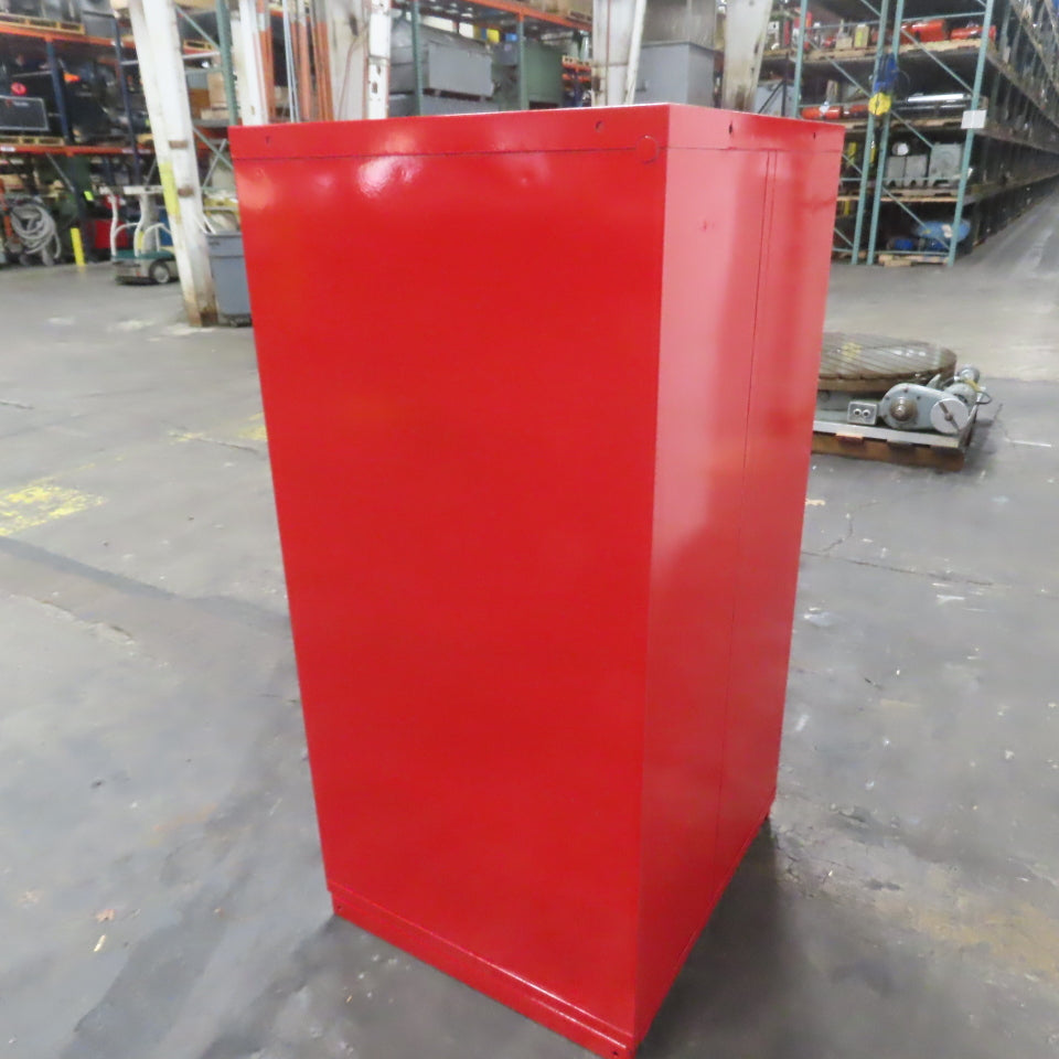 Stanley Vidmar 6 Drawer Small Parts Tool Storage Shop Cabinet 30" x 28" x 59"
