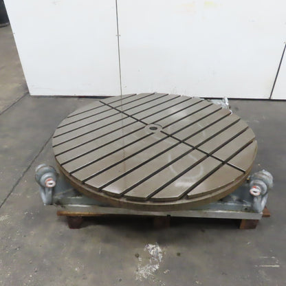 Pratt & Whitney 50" Plain Power Rotary Table 208-220/440V 3Ph 3/4HP