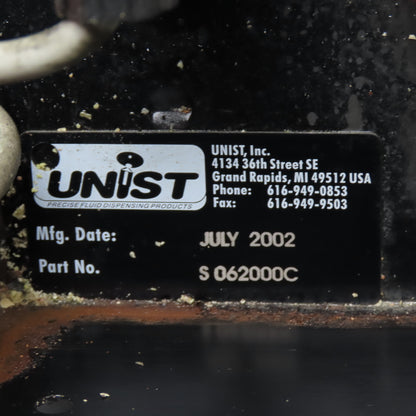 Unist S 062000C 4 Point Precise Fluid Dispensing Mist Lubrication System