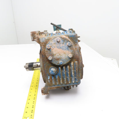 Cone Drive MHV35-8B 5HP Right Angle Gear Motor 230/460V 3Ph 60:1 Ratio