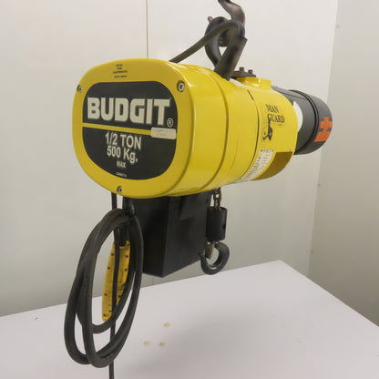 Budgit BEHC5032 1/2 Ton 1000LB 2-Speed Electric Chain Hoist 460/380V 3Ph 12'Lift