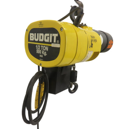 Budgit BEHC5032 1/2 Ton 1000LB 2-Speed Electric Chain Hoist 460/380V 3Ph 12'Lift