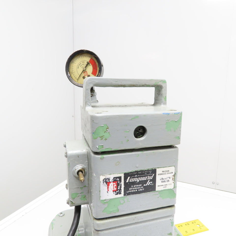 OTC Y-27 2 Gallon Vanguard Jr 2-Stage Hydraulic Power Unit 10000 PSI 1/2HP 115V