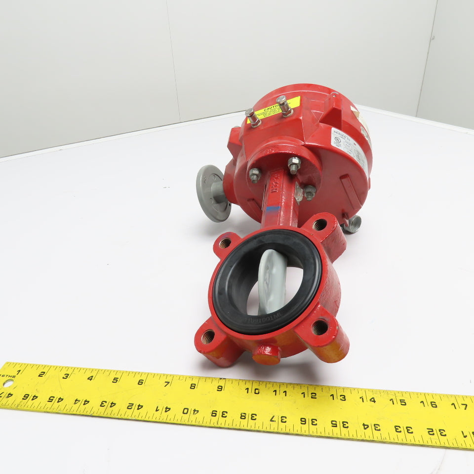 Bray 70-0061-113D0-536/A Electric Actuator with 3" Lug Butterfly Valve 120V 1Ph