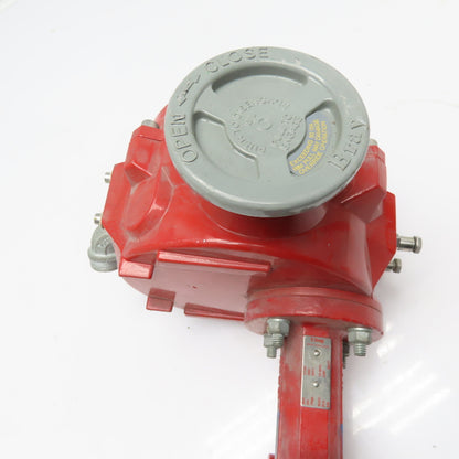 Bray 70-0061-113D0-536/A Electric Actuator with 3" Lug Butterfly Valve 120V 1Ph