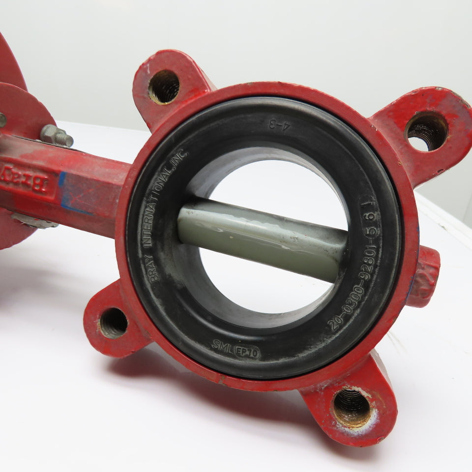 Bray 70-0061-113D0-536/A Electric Actuator with 3" Lug Butterfly Valve 120V 1Ph