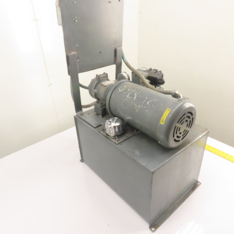 Double A 3HP 14 Gallon Hydraulic Power Unit 230/460V 3Ph 1725RPM