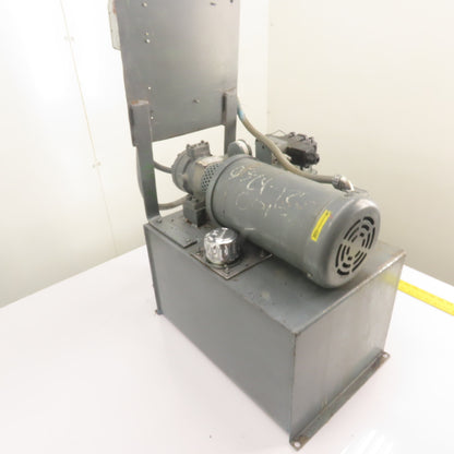 Double A 3HP 14 Gallon Hydraulic Power Unit 230/460V 3Ph 1725RPM