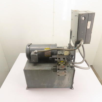 Double A 3HP 14 Gallon Hydraulic Power Unit 230/460V 3Ph 1725RPM