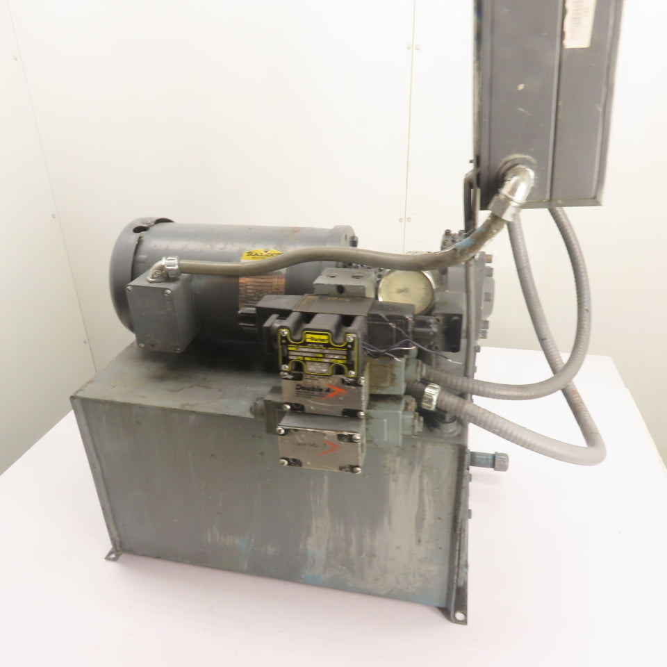 Double A 3HP 14 Gallon Hydraulic Power Unit 230/460V 3Ph 1725RPM