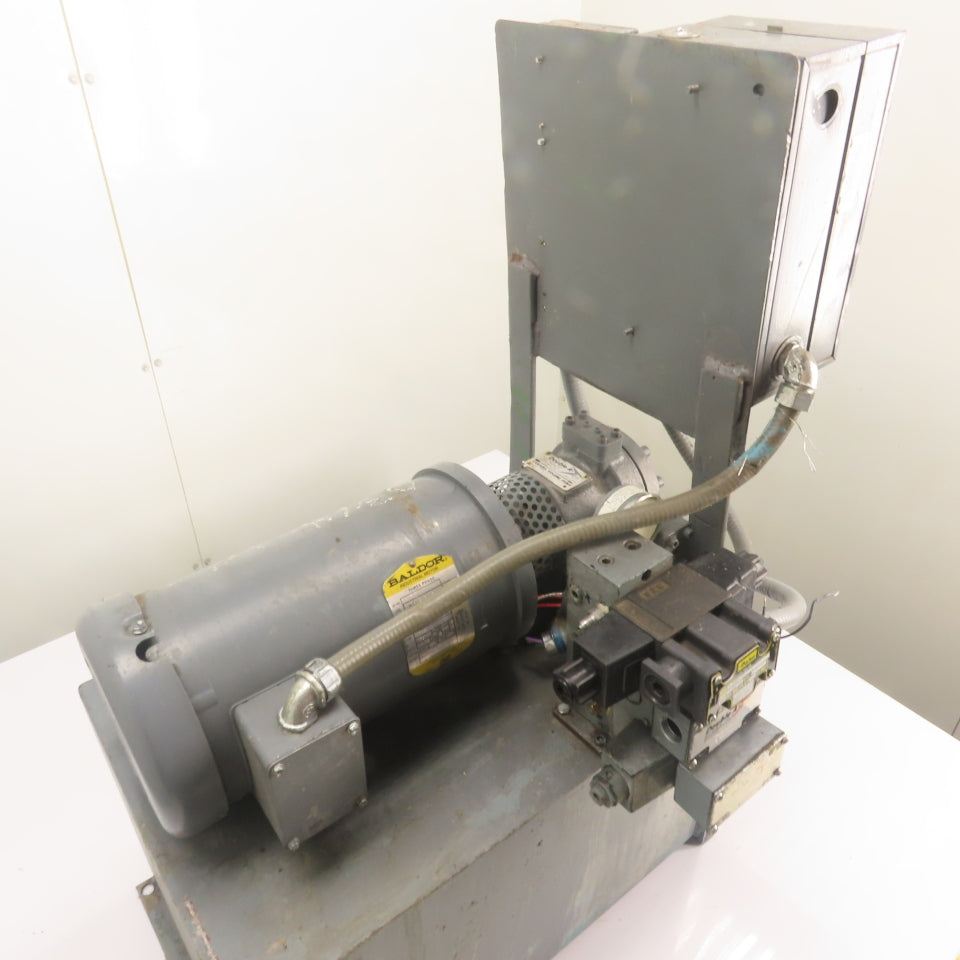 Double A 3HP 14 Gallon Hydraulic Power Unit 230/460V 3Ph 1725RPM