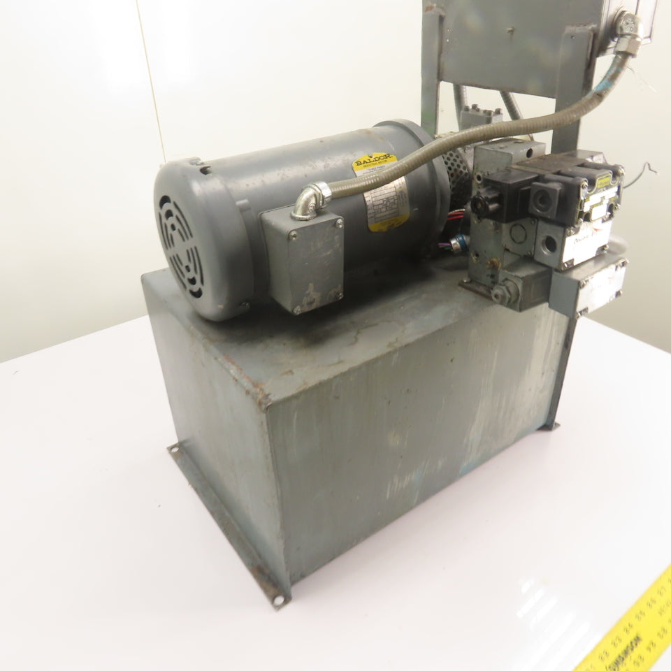 Double A 3HP 14 Gallon Hydraulic Power Unit 230/460V 3Ph 1725RPM