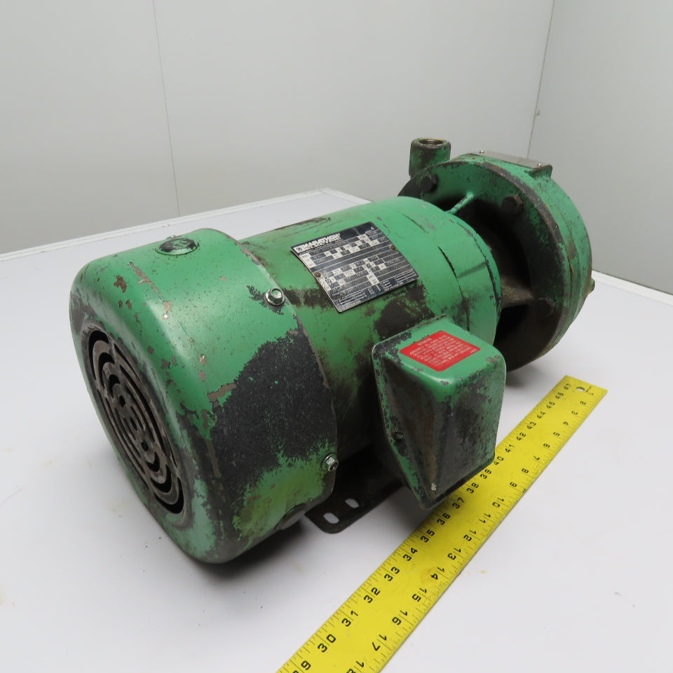 Ingersoll Rand 1-1/2X1X7SMP-5 Centrifugal Pump 5HP 3Ph 208-230/460V 3480RPM