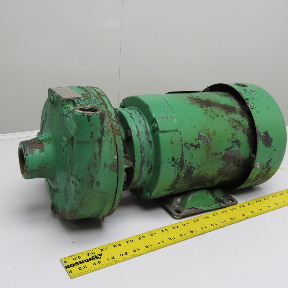 Ingersoll Rand 1-1/2X1X7SMP-5 Centrifugal Pump 5HP 3Ph 208-230/460V 3480RPM