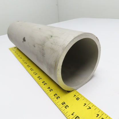 4-1/2" OD x 3-7/8" ID Thick Wall 0.3125" Stainless Steel Pipe Tube 15"