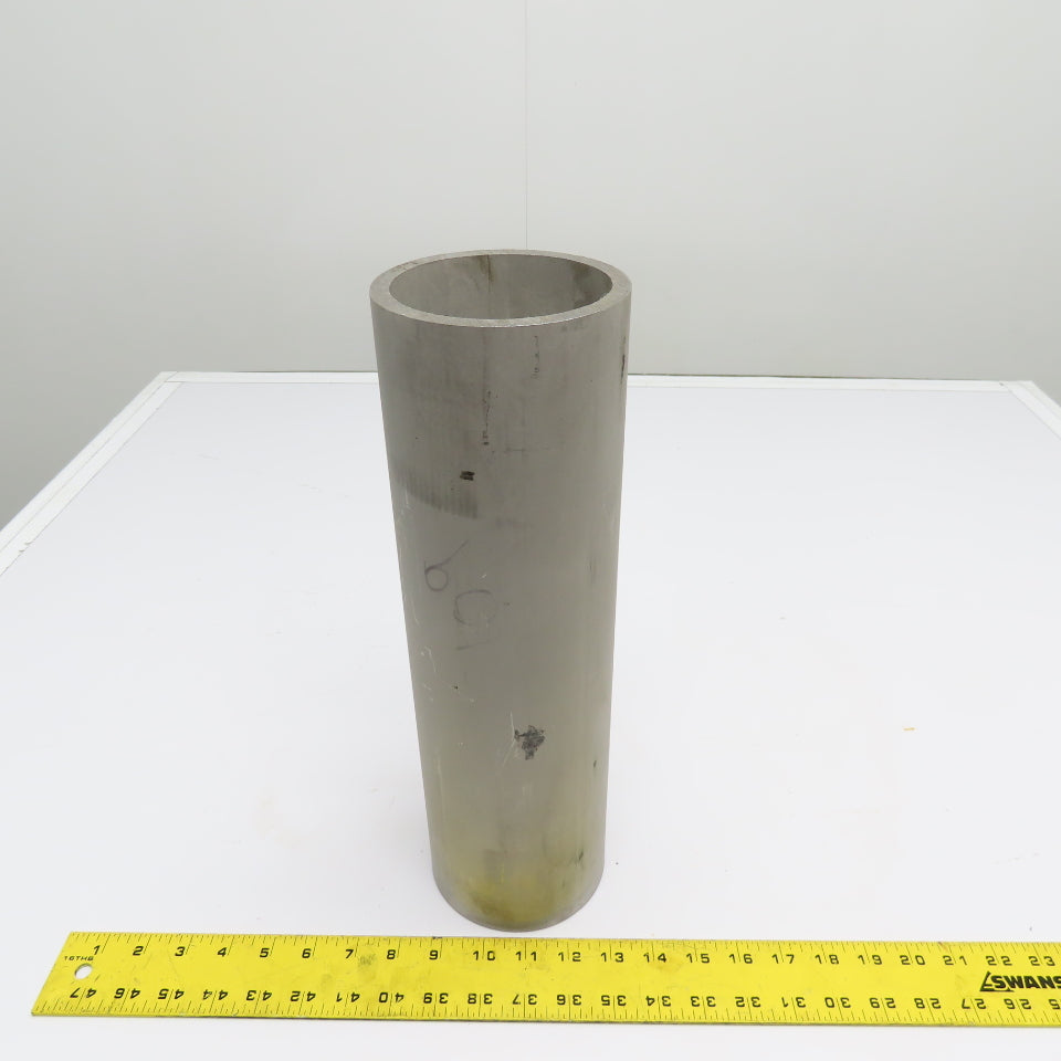 4-1/2" OD x 3-7/8" ID Thick Wall 0.3125" Stainless Steel Pipe Tube 15"