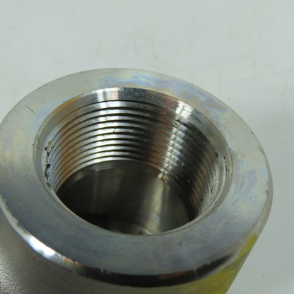 1-1/4" 3000# Forged Threaded 90° Pipe Elbow NPY x Socket Weld