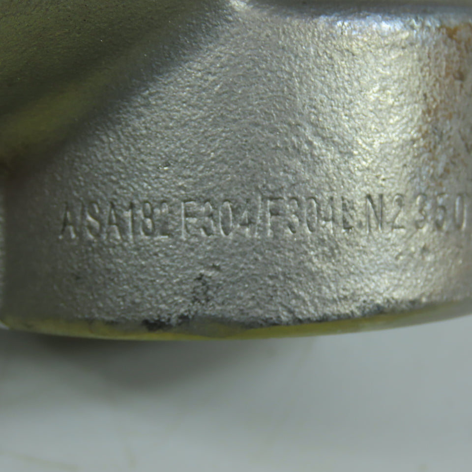 1-1/2" NPT 90° Threaded x Socket Weld Pipe Elbow Fitting Class 3000