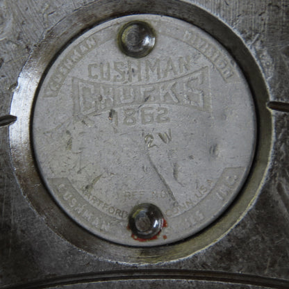 Cushman 12" 4-Jaw 4 Slot Independent Lathe Chuck 3.625" Thru Bore