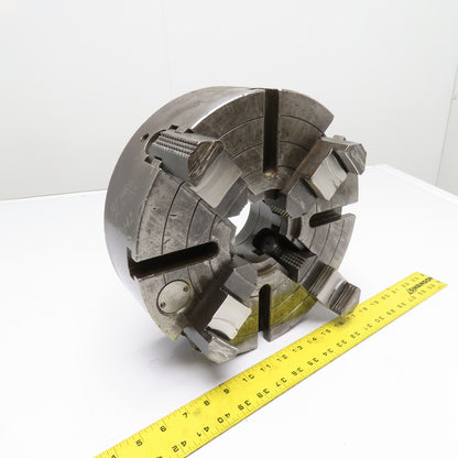 Cushman 12" 4-Jaw 4 Slot Independent Lathe Chuck 3.625" Thru Bore