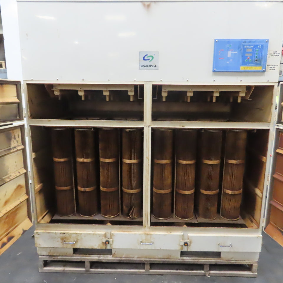 Duclean FC-1000HK Fume Smoke Dust Collector 220V 3Ph 4.0 kW 250mmAq