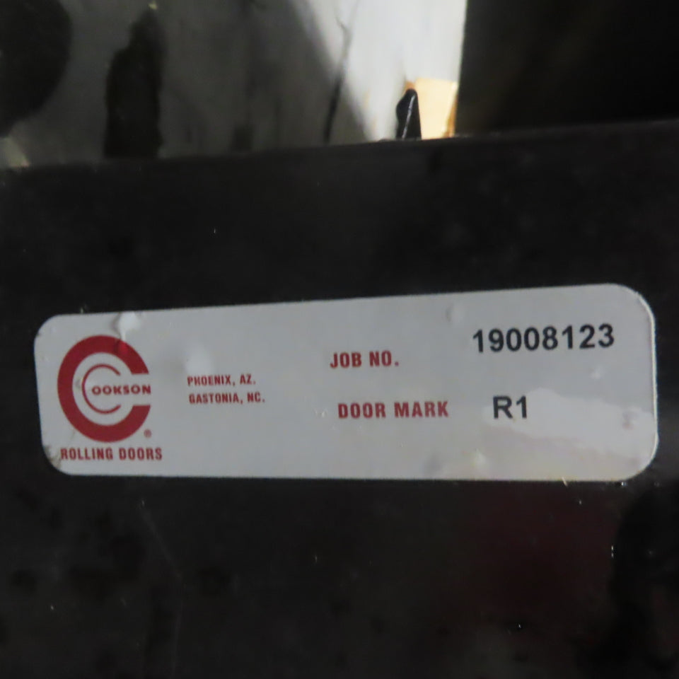 Cookson 10' x 12' Overhead Rool Up Coiling Garage Door W/ Manual Chain