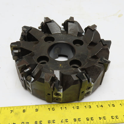 Valenite A8-10R 9" Indexable Face Mill Cutter 12-Insert