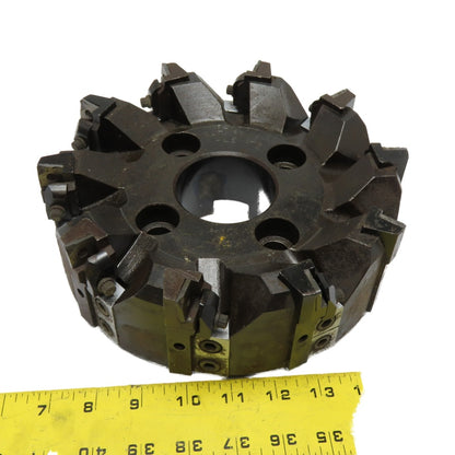 Valenite A8-10R 9" Indexable Face Mill Cutter 12-Insert