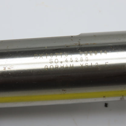 Gorham XS12-F 2.125-2.675" HSS Spiral Flute Piloted Helical End Mill Cutter