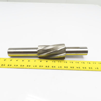 Gorham XS12-F 2.125-2.675" HSS Spiral Flute Piloted Helical End Mill Cutter