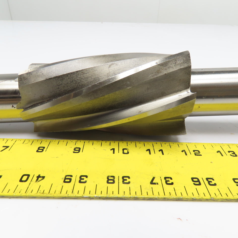 Gorham XS12-F 2.125-2.675" HSS Spiral Flute Piloted Helical End Mill Cutter