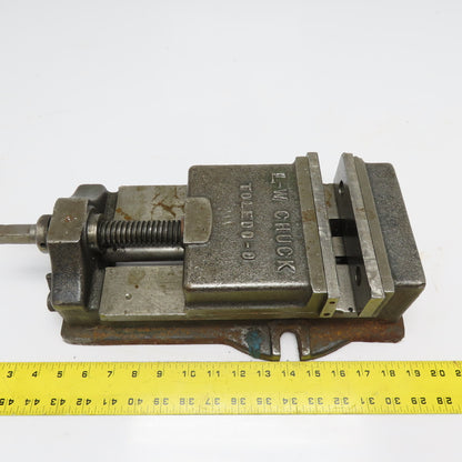 L-W Chuck N/A 6" Non Swivel Machinist Drill Press Bench Vise 6" Open