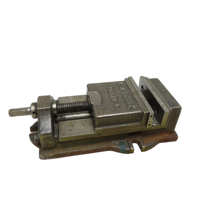 L-W Chuck N/A 6" Non Swivel Machinist Drill Press Bench Vise 6" Open