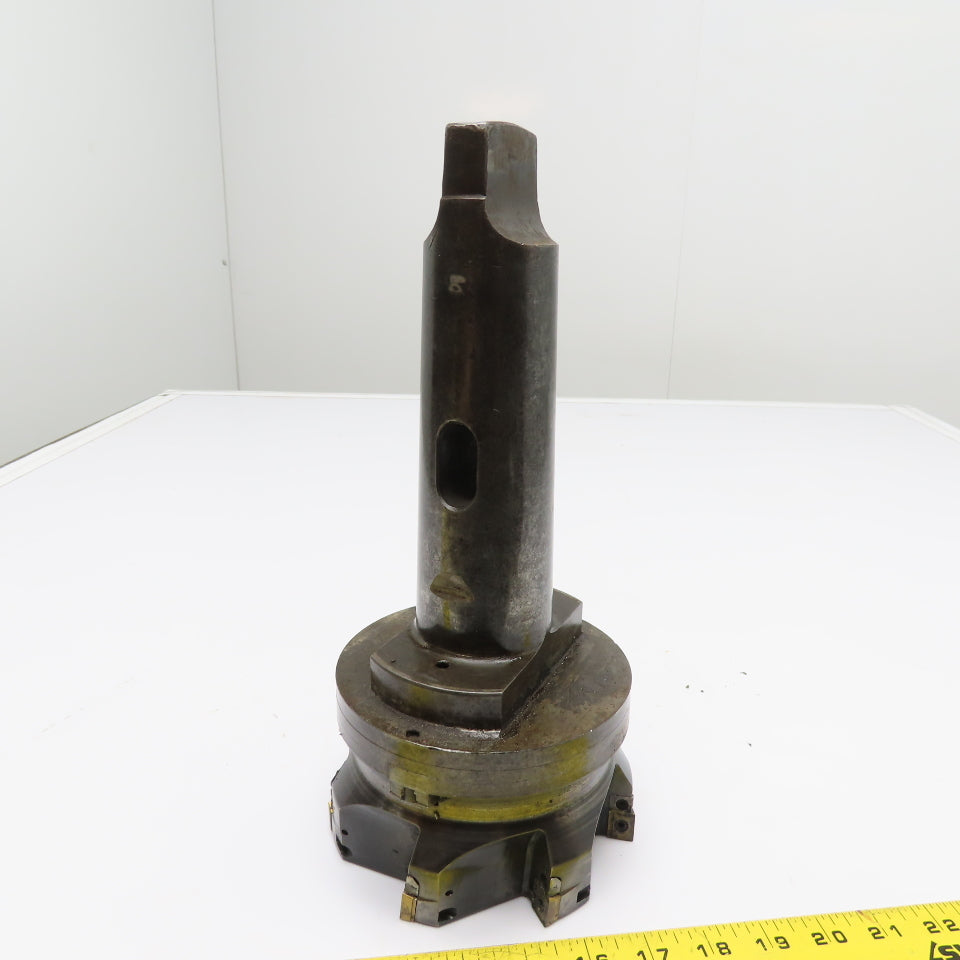 Seco R220 69 06 00 15H 6" Dia. 90° Indexable Shell MT6 Morse Taper 6 Shank