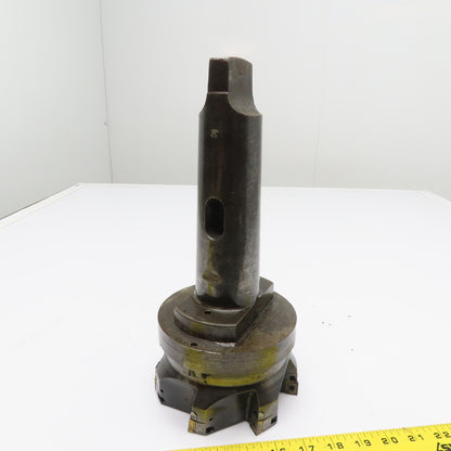Seco R220 69 06 00 15H 6" Dia. 90° Indexable Shell MT6 Morse Taper 6 Shank