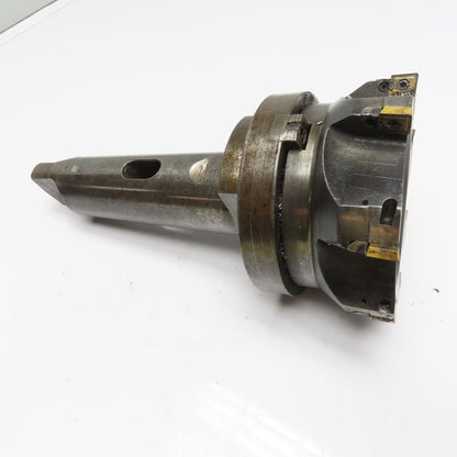Seco R220 69 06 00 15H 6" Dia. 90° Indexable Shell MT6 Morse Taper 6 Shank