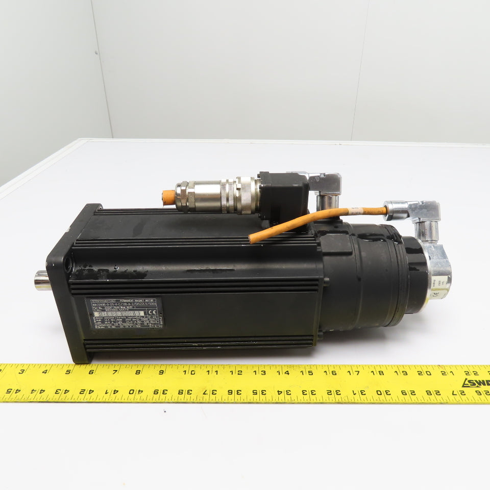 Indramat 253247 MAC093B-0-OS-4-C/110-A-2/DI522LV/S004 AC PM Servo Motor 2000 RPM