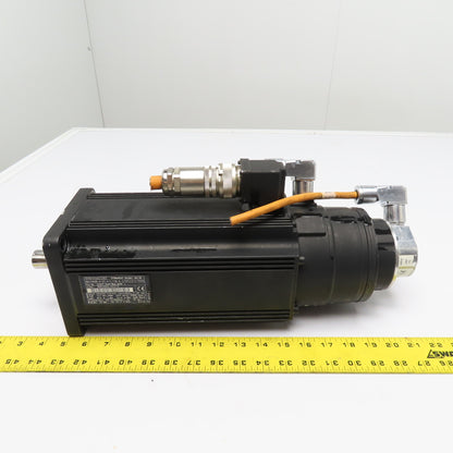 Indramat 253247 MAC093B-0-OS-4-C/110-A-2/DI522LV/S004 AC PM Servo Motor 2000 RPM