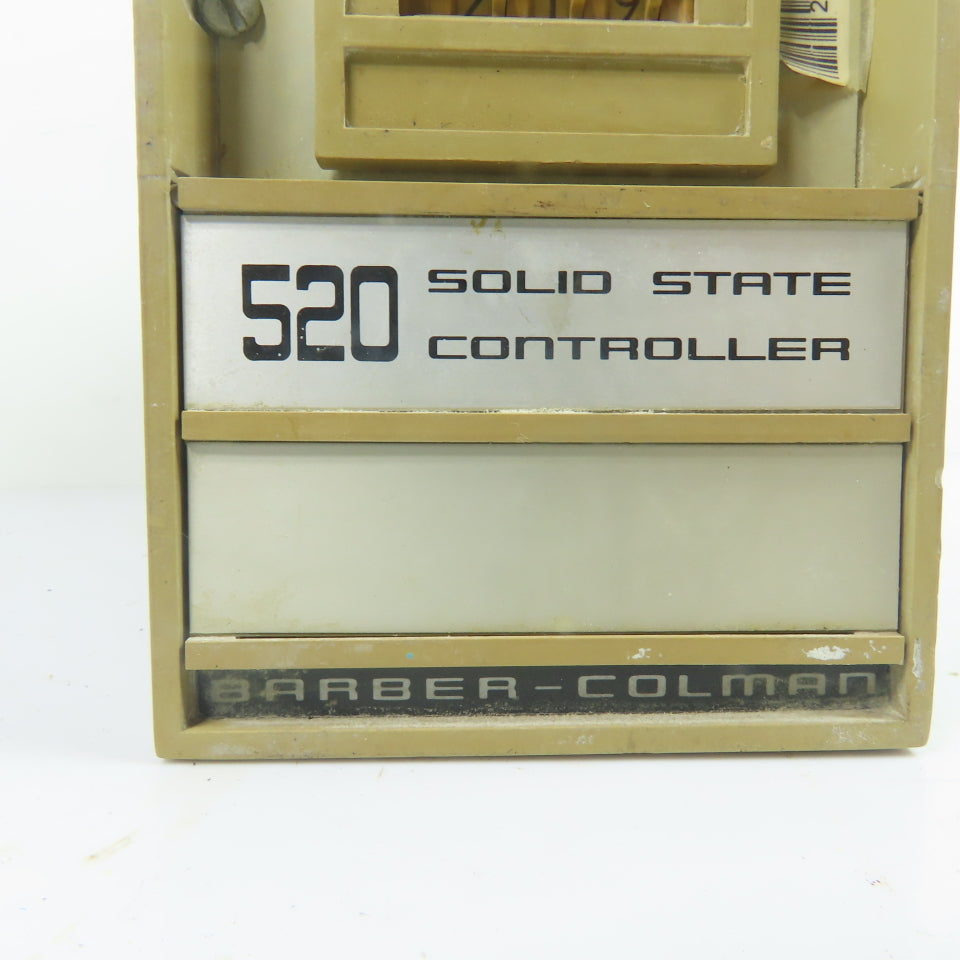 Barber-Colman 520 Solid State Temperature Controller 0-399°F