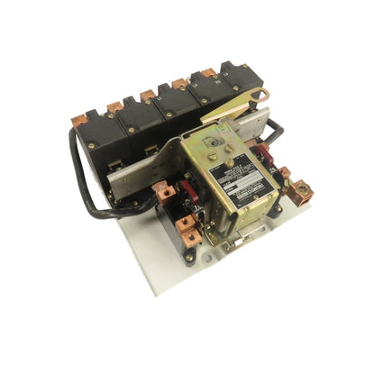 Square D 8536 F0-6 NEMA Size 4 3-Pole Magnetic Motor Starter 600VAC Ser C