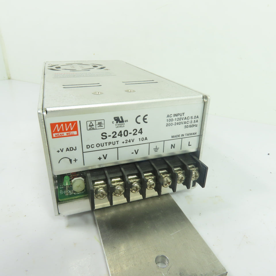 Mean Well S-240-24 240W AC-DC Switching Power Supply 24V 10A