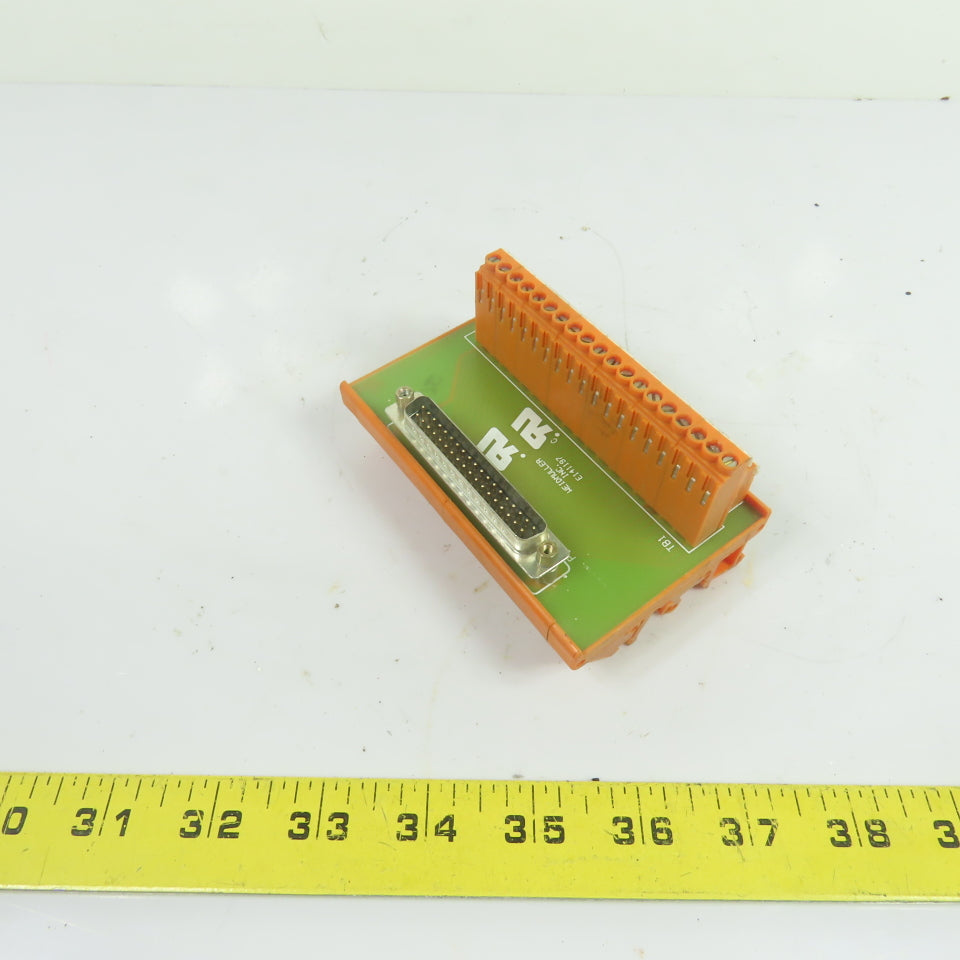 Weidmuller E141197 915956-67 37-Pin D-Sub Terminal Block Interface Module