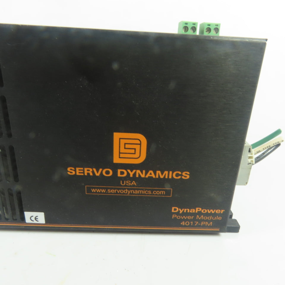 Servo Dynamics 7300-8111 4017-PM Servo Power Module 170VDC
