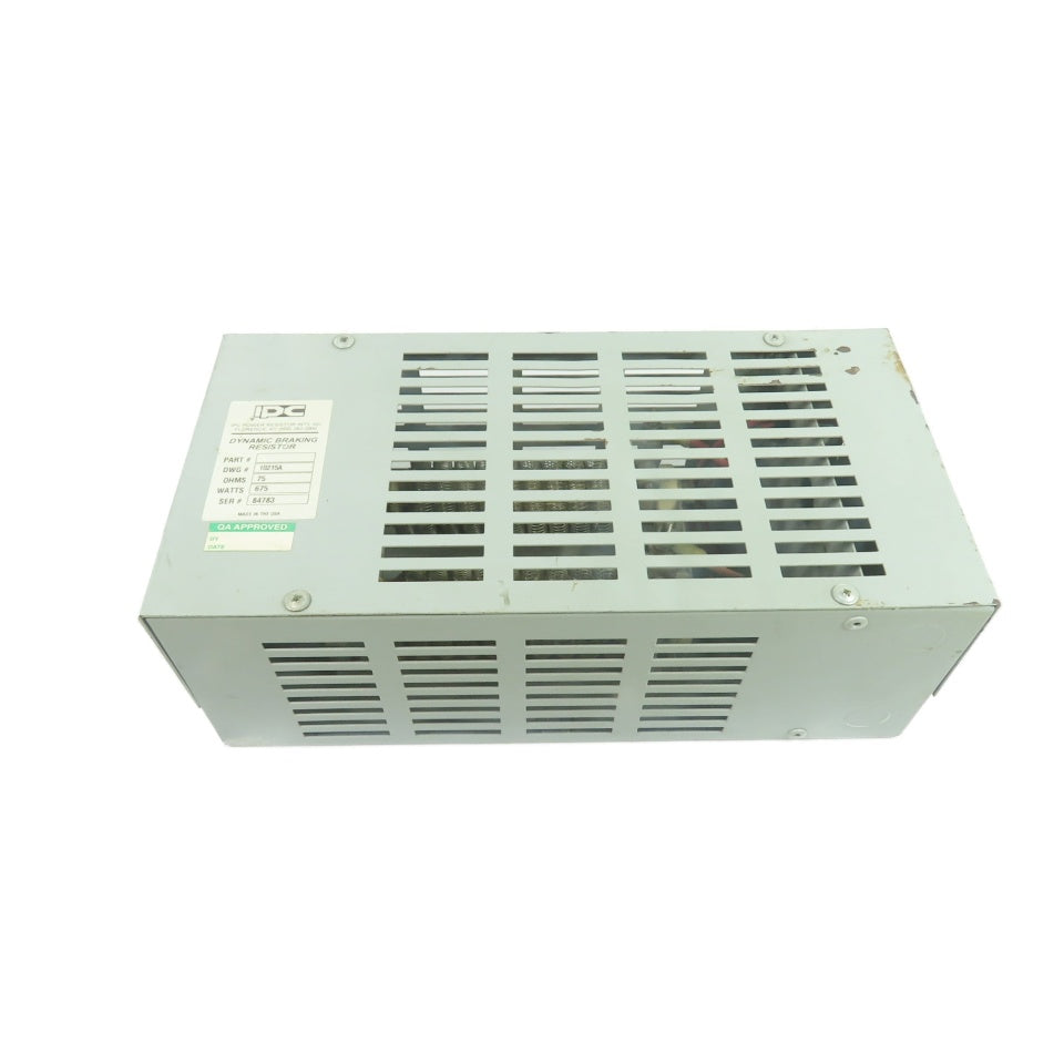 IPC 10215A 75 Ohm 675 Watt Dynamic Braking Resistor