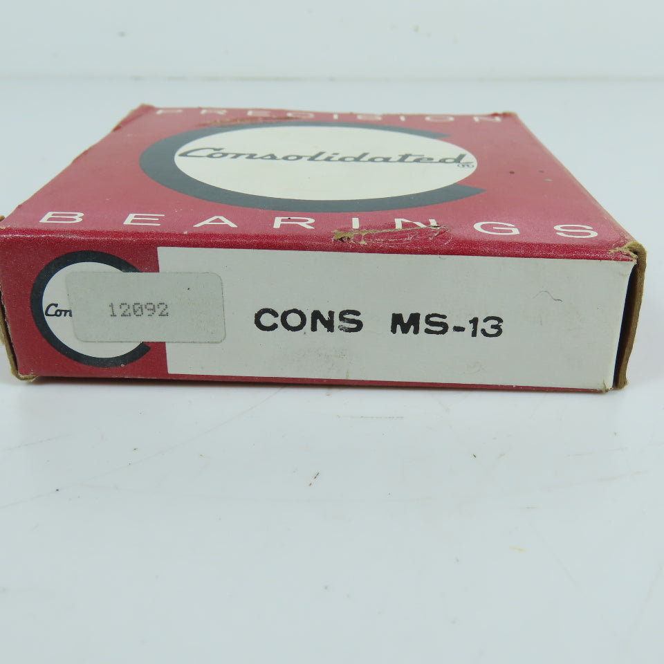 Consolidated MS-13 Deep Groove Ball Bearing 1-1/2" Bore 3-3/4" OD