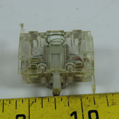 Westinghouse PB1B Pushbutton Normally Closed Contact Block 600V Lot Of 2