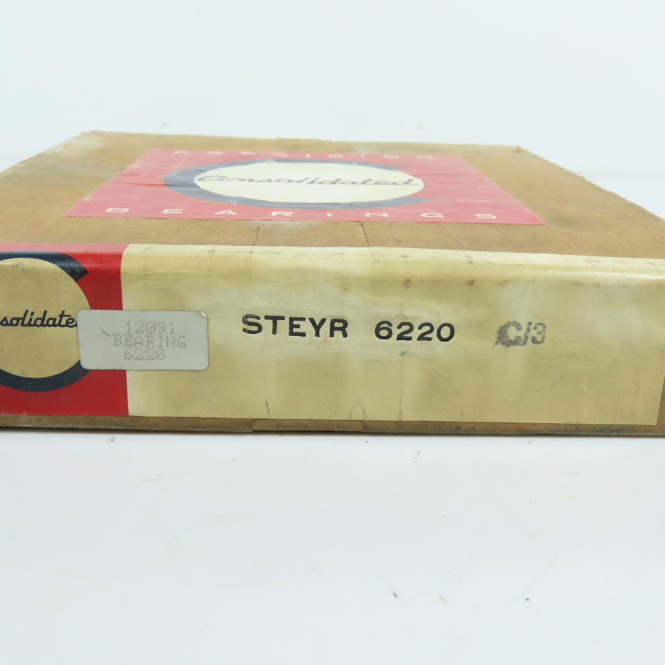 Consolidated 6220-C/3 Single Row Deep Groove Ball Bearing C3 Clearance