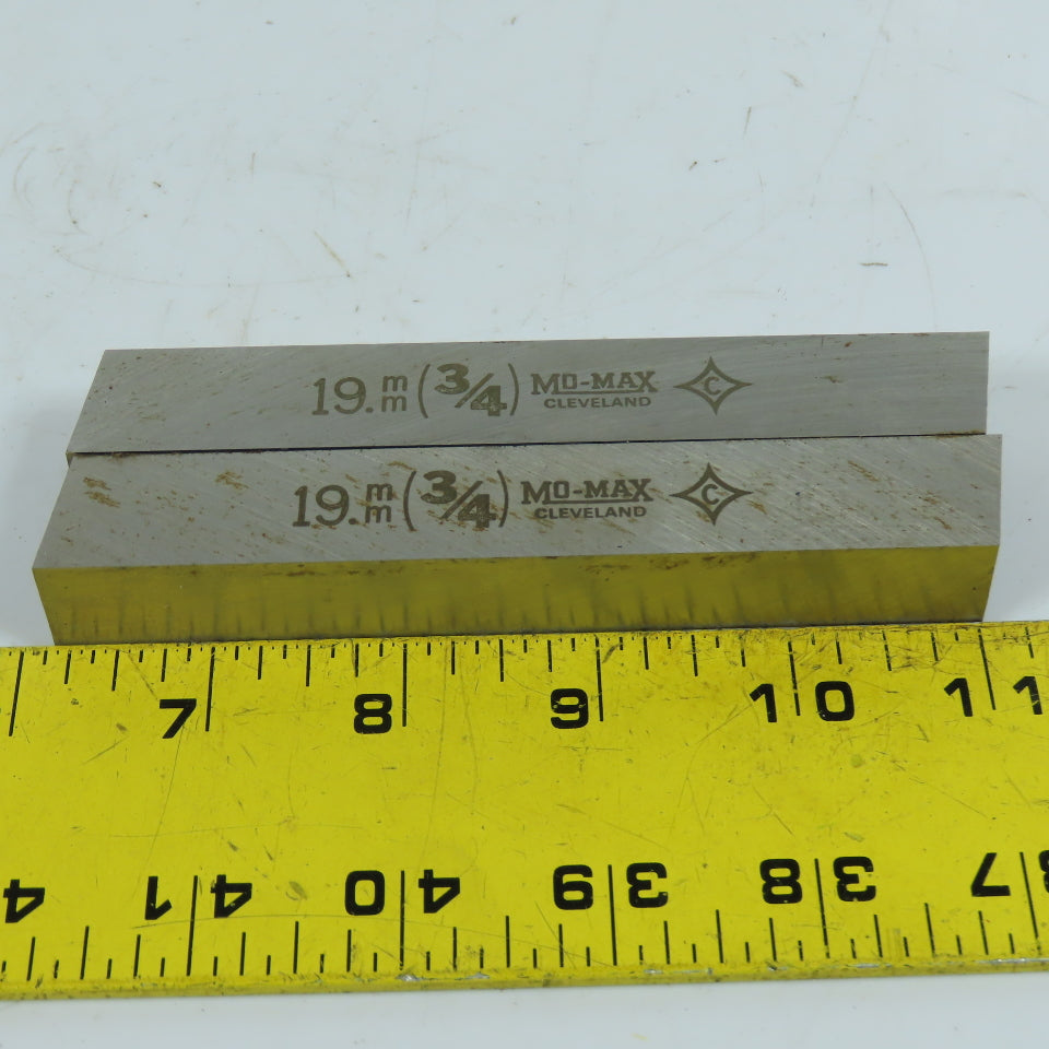 Cleveland C44525 3/4" Mo-Max HSS Square Lathe Tool Bits Unused Lot Of 2