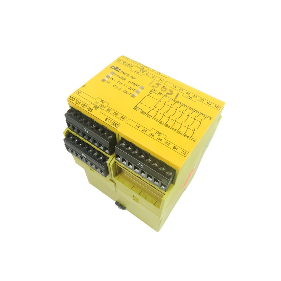 Pilz 777609 PNOZ X9P Safety Relay 7N/O 2N/C 24VDC