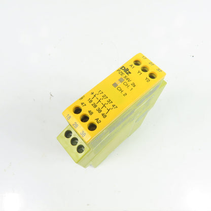 Pilz 774582 PZE X4V 2/24VDC 4n/o fix Safety Relay Contact Expansion Module 24VDC